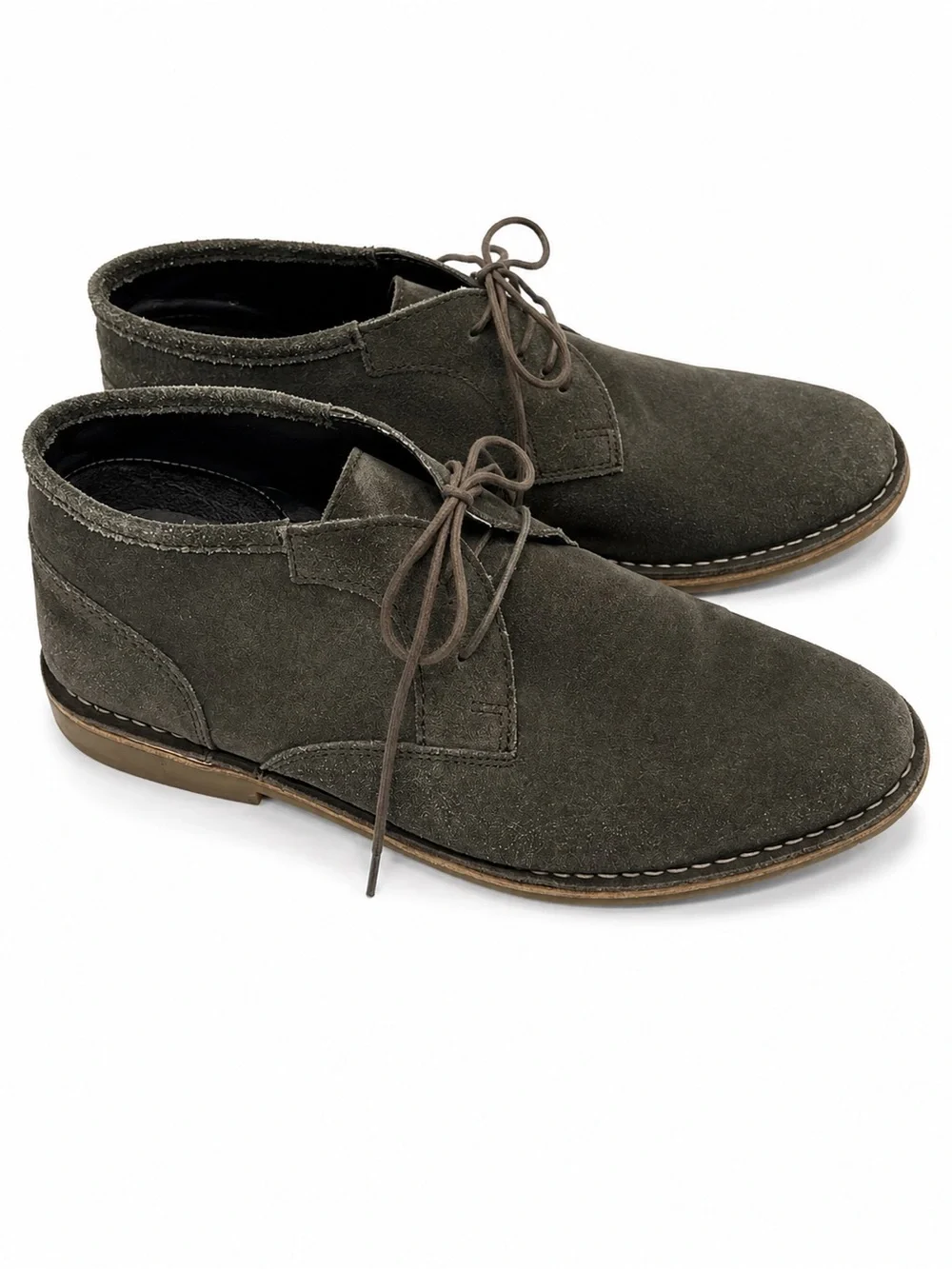 Kenneth Cole Reaction Olive Suede Chukka Boots